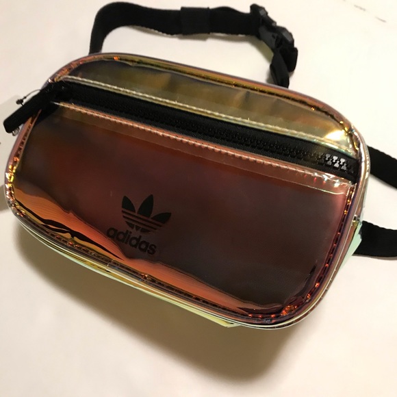 Adidas Iridescent Waist Bag Fanny Pack NWT - Picture 3 of 8